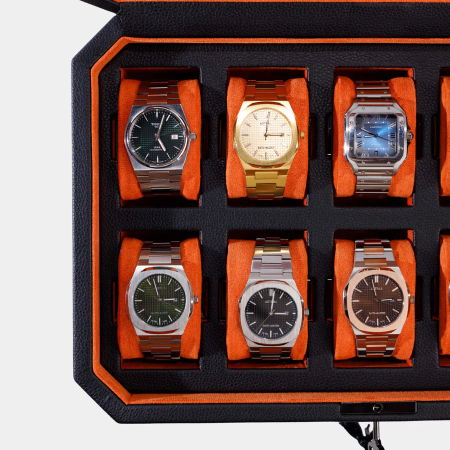 The Duke Watch Box With Drawer