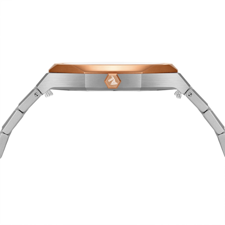 Two Tone Brown Dial Astral Date Master