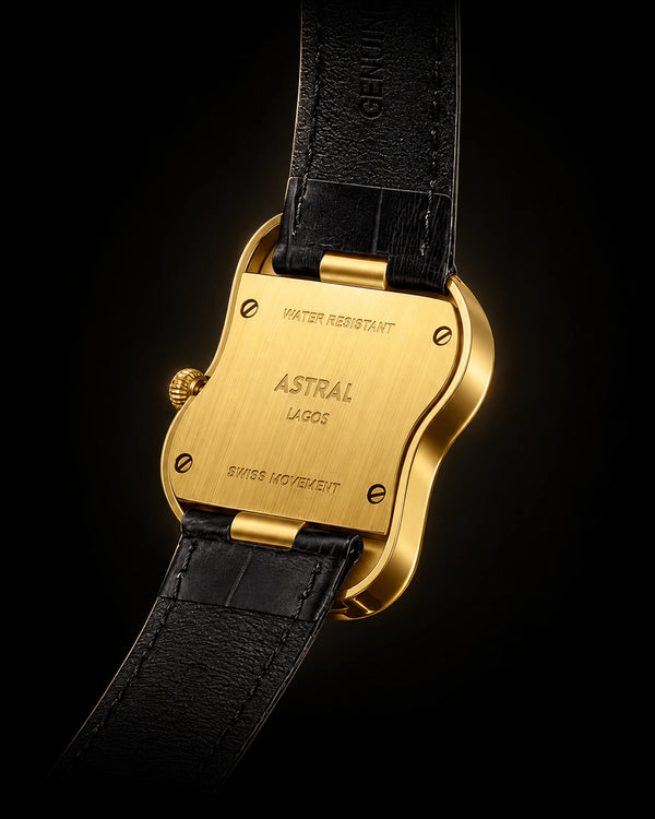 Astral Retro — Yellow Gold x White Dial