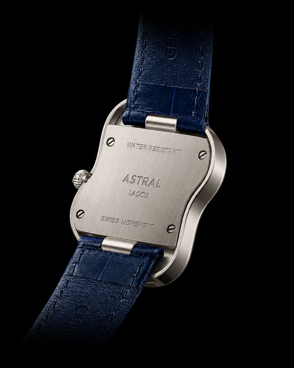 Astral Retro — Silver x Blue Dial