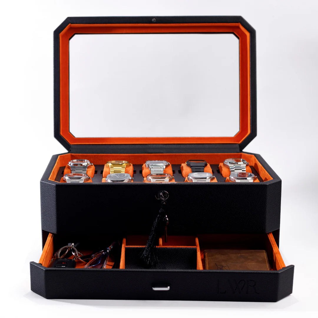 The Duke Watch Box With Drawer