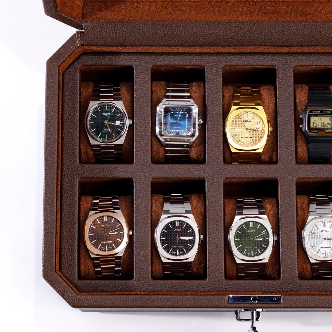 The Duke Watch Box With Drawer