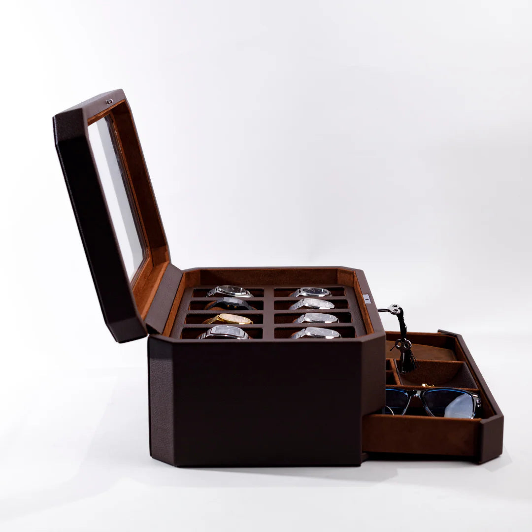 The Duke Watch Box With Drawer