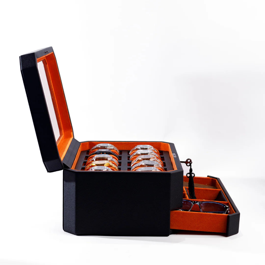 The Duke Watch Box With Drawer