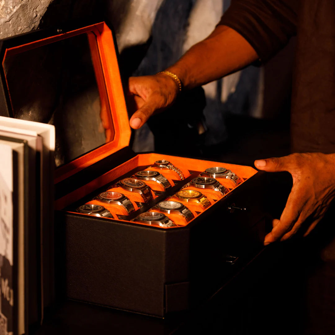 The Duke Watch Box With Drawer