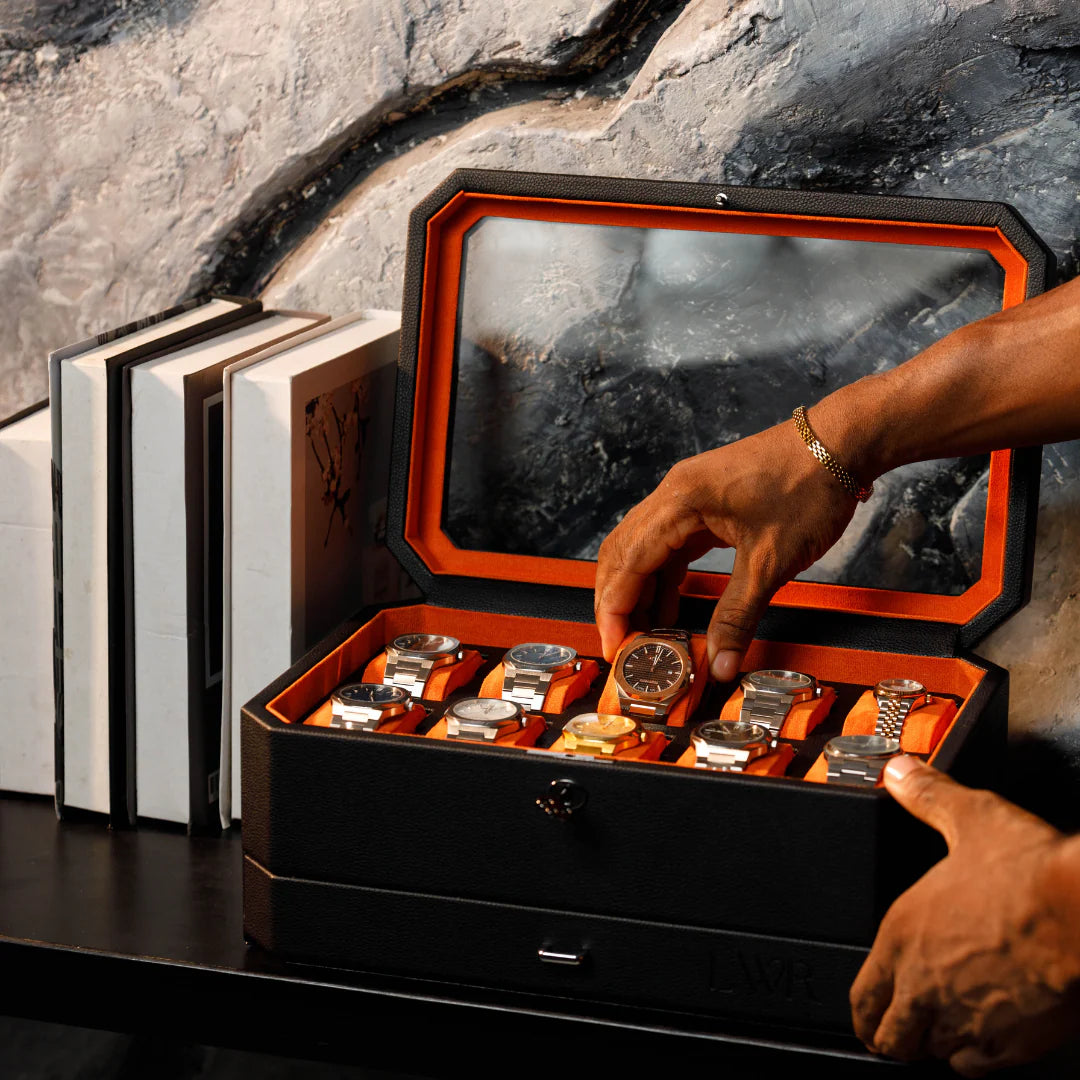 The Duke Watch Box With Drawer