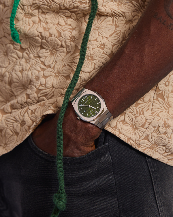 Silver x Mint Green Astral Date Master