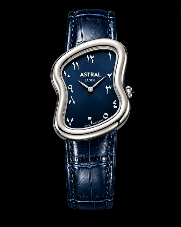 Astral Retro — Silver x Blue Dial