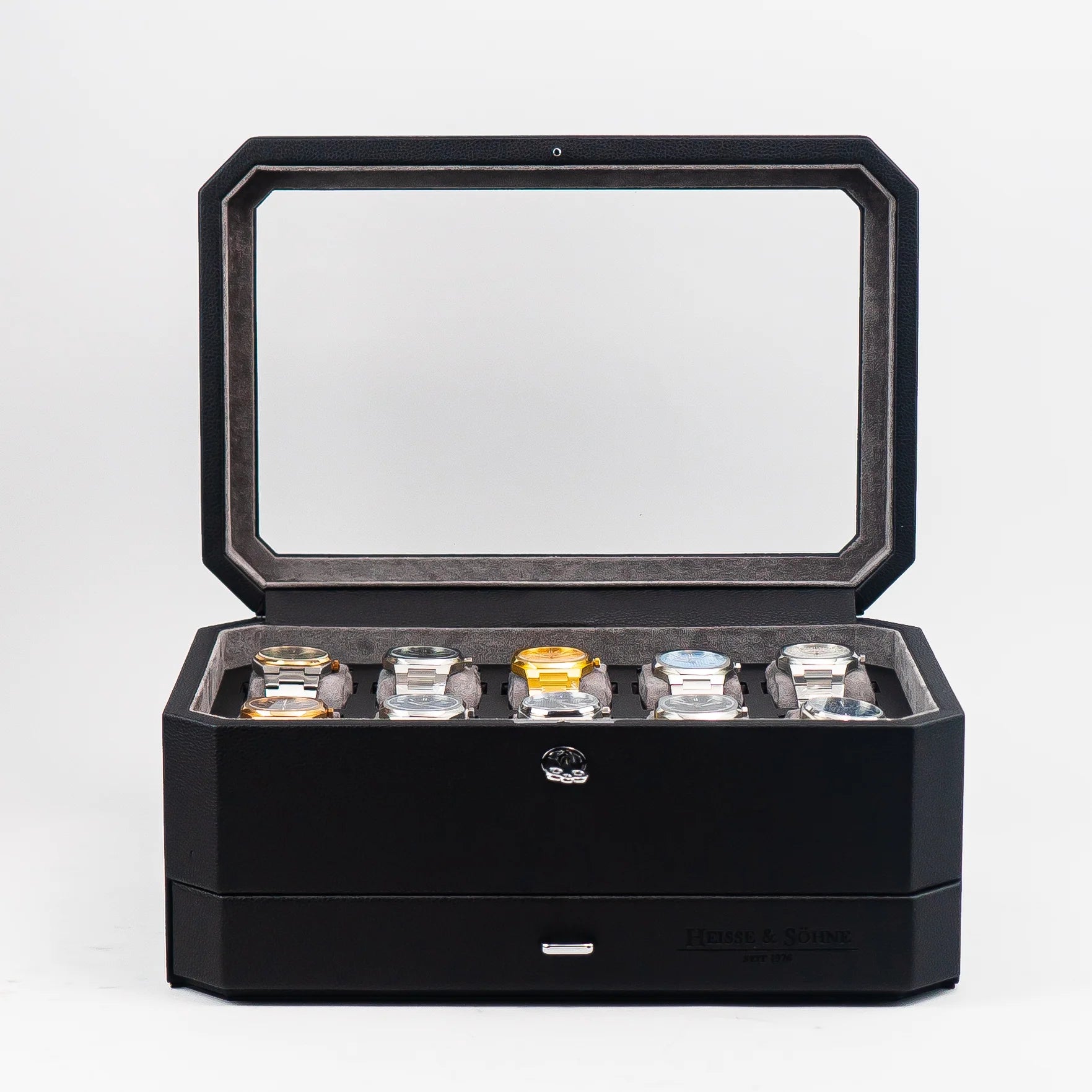 The Duke Watch Box With Drawer