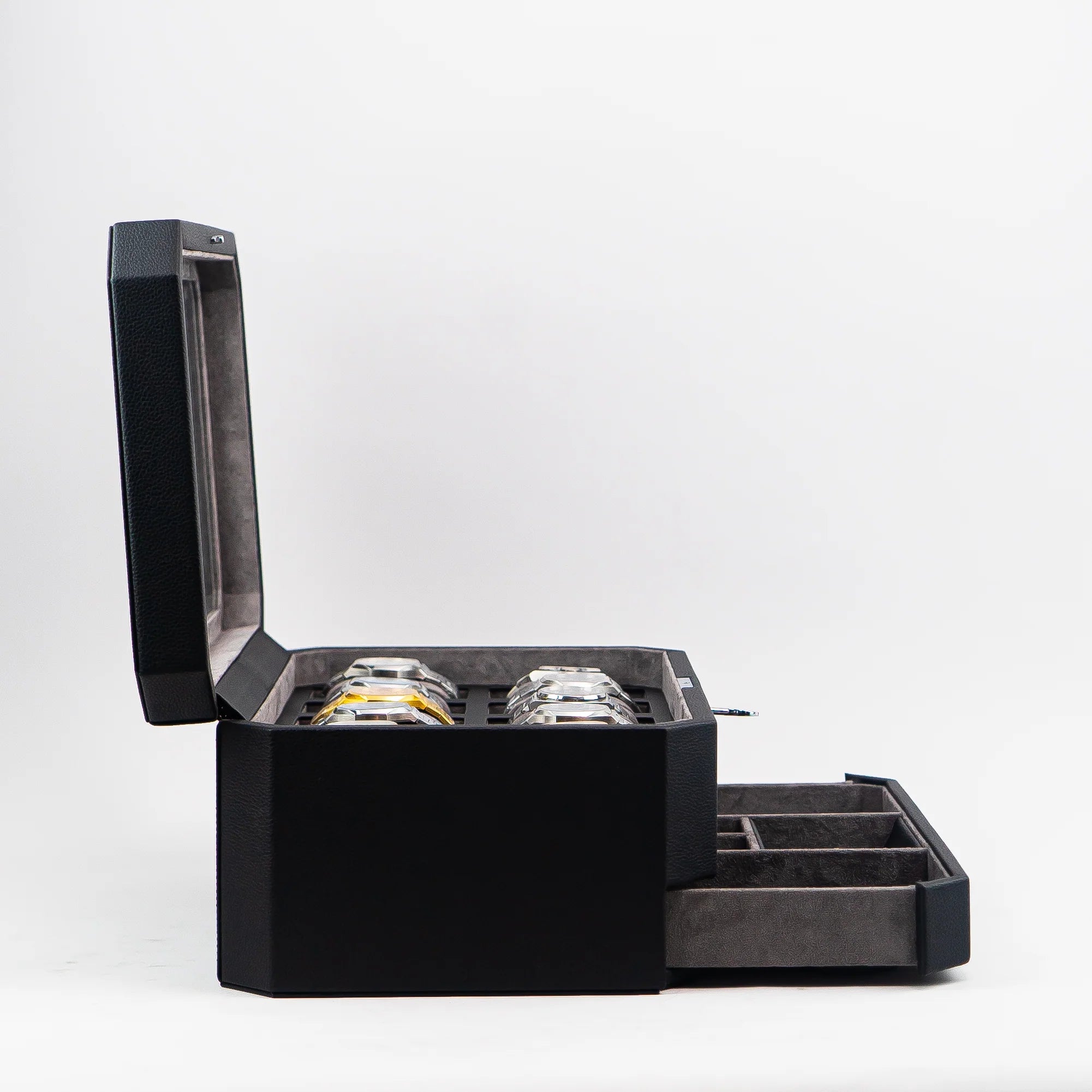 The Duke Watch Box With Drawer