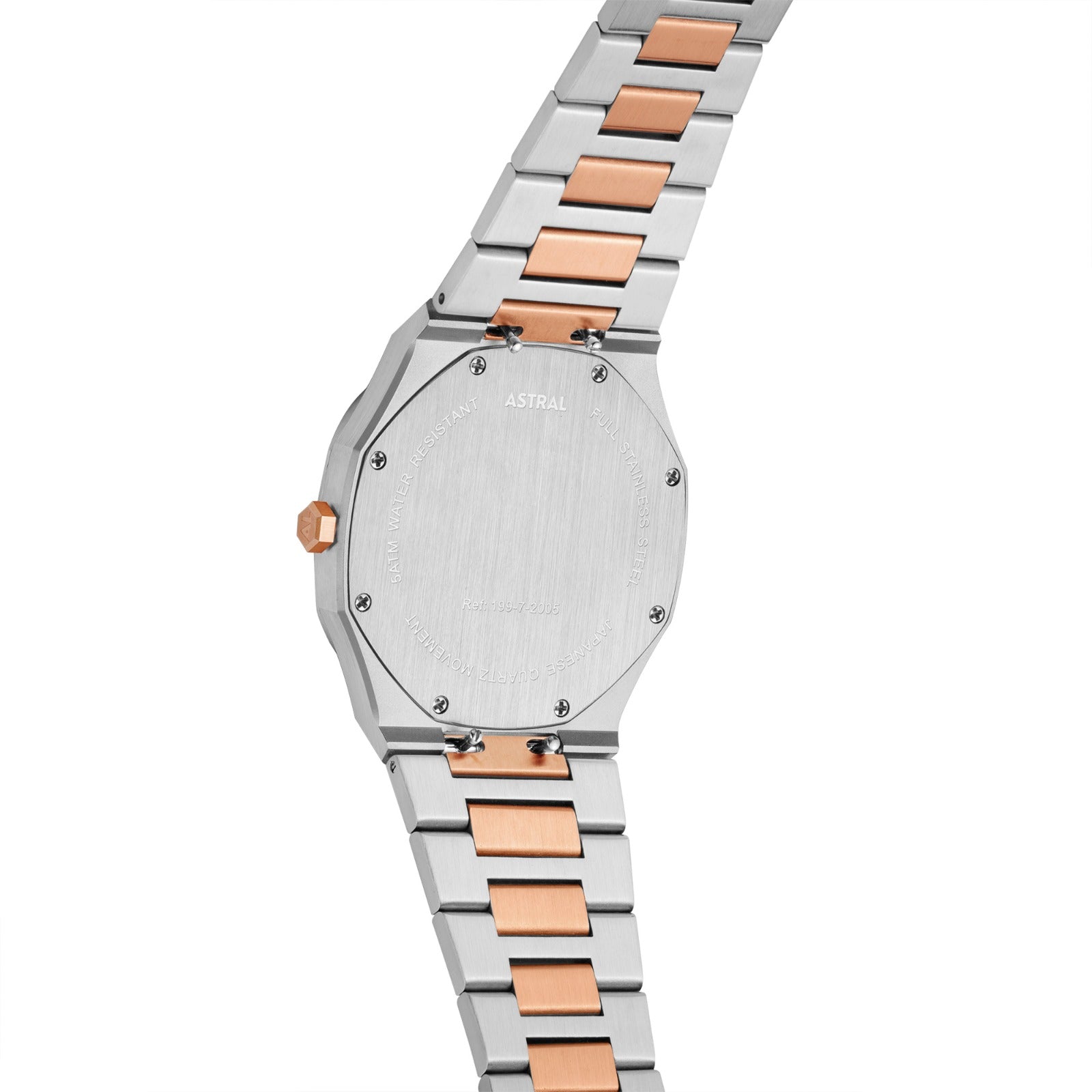 Two Tone Brown Dial Astral Date Master
