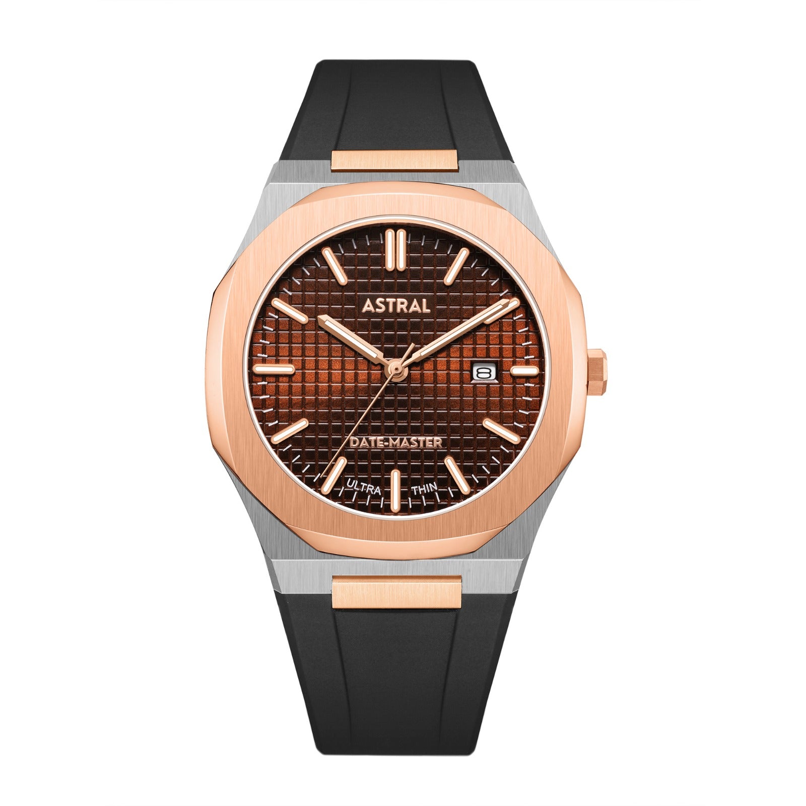 Two Tone Brown Dial Astral Date Master