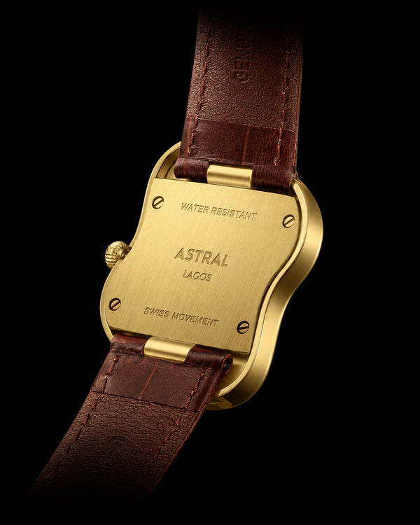 Astral Retro — Yellow Gold x Gold Dial